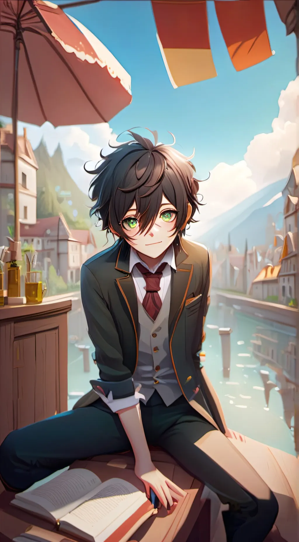 ai character: alex background