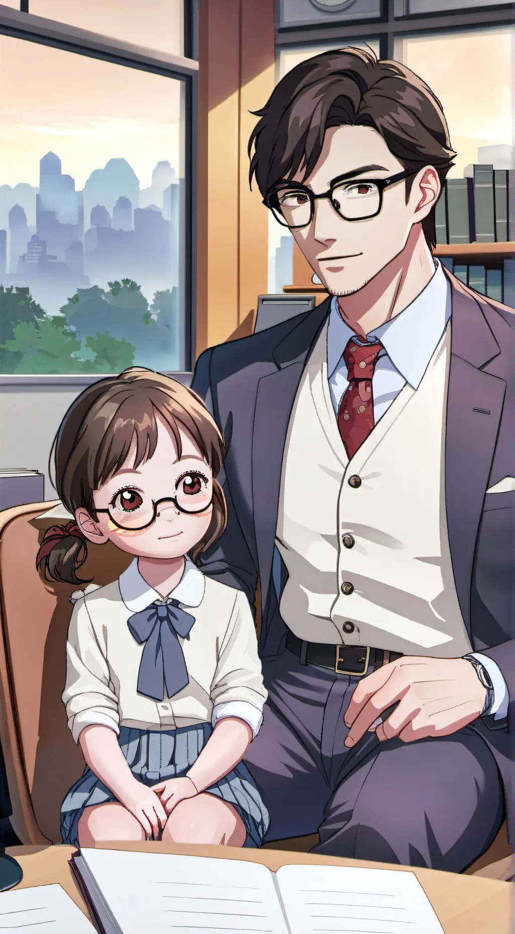 ai character: Noah + Dakota background