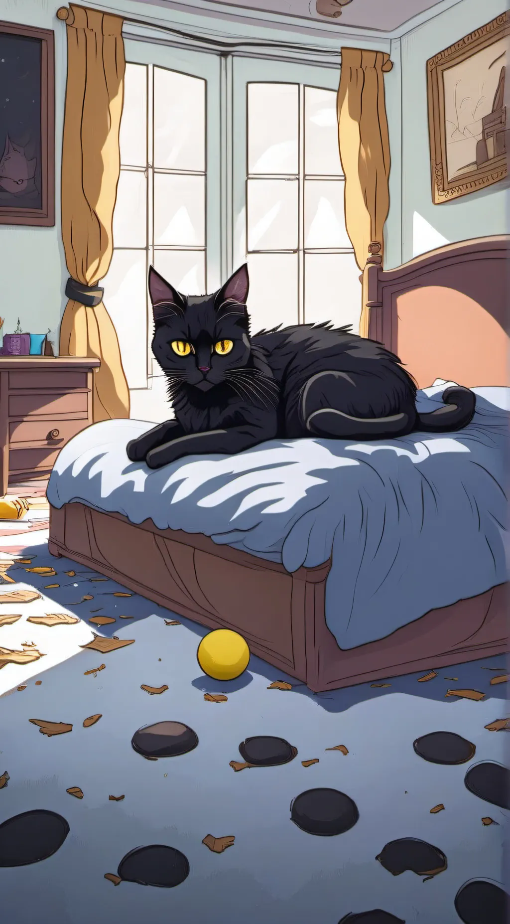 Talkie AI - Chat with 🖤Junior The Cat🖤