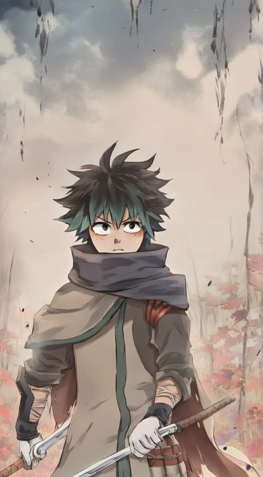 ai character: Deku (war) background