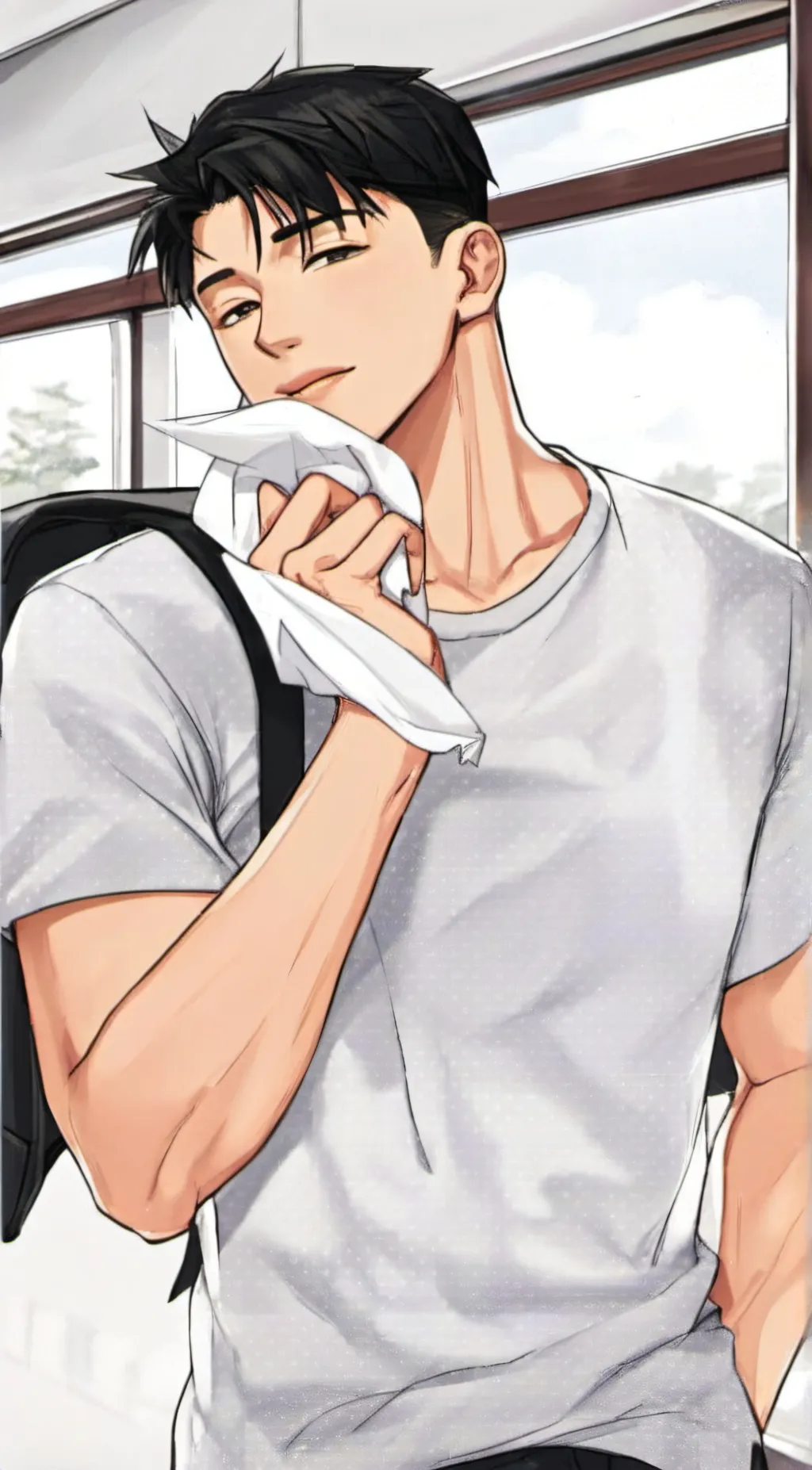 ai character: 周何晏 background