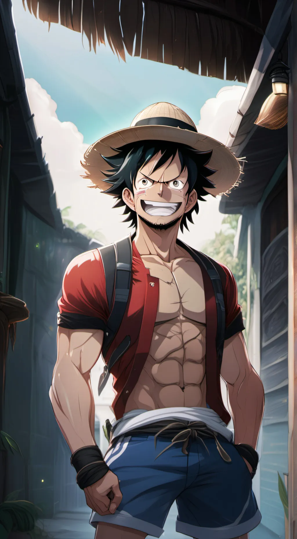 Talkie AI - Chat with Luffy D. Monkey