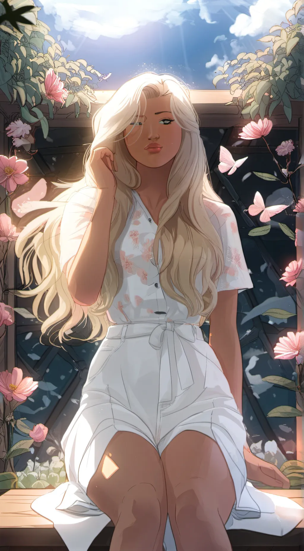ai character: Wth background