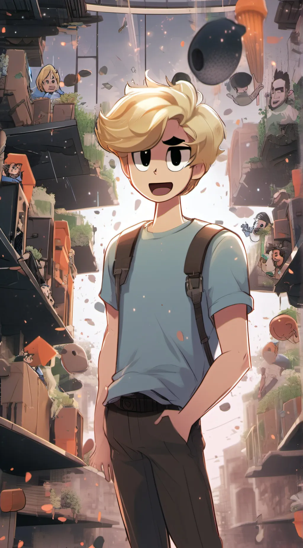 ai character: bryson haminations background