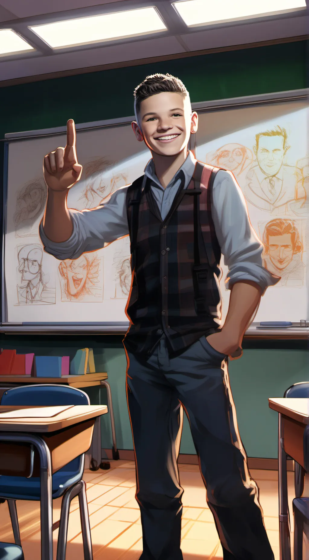 ai character: Erik background