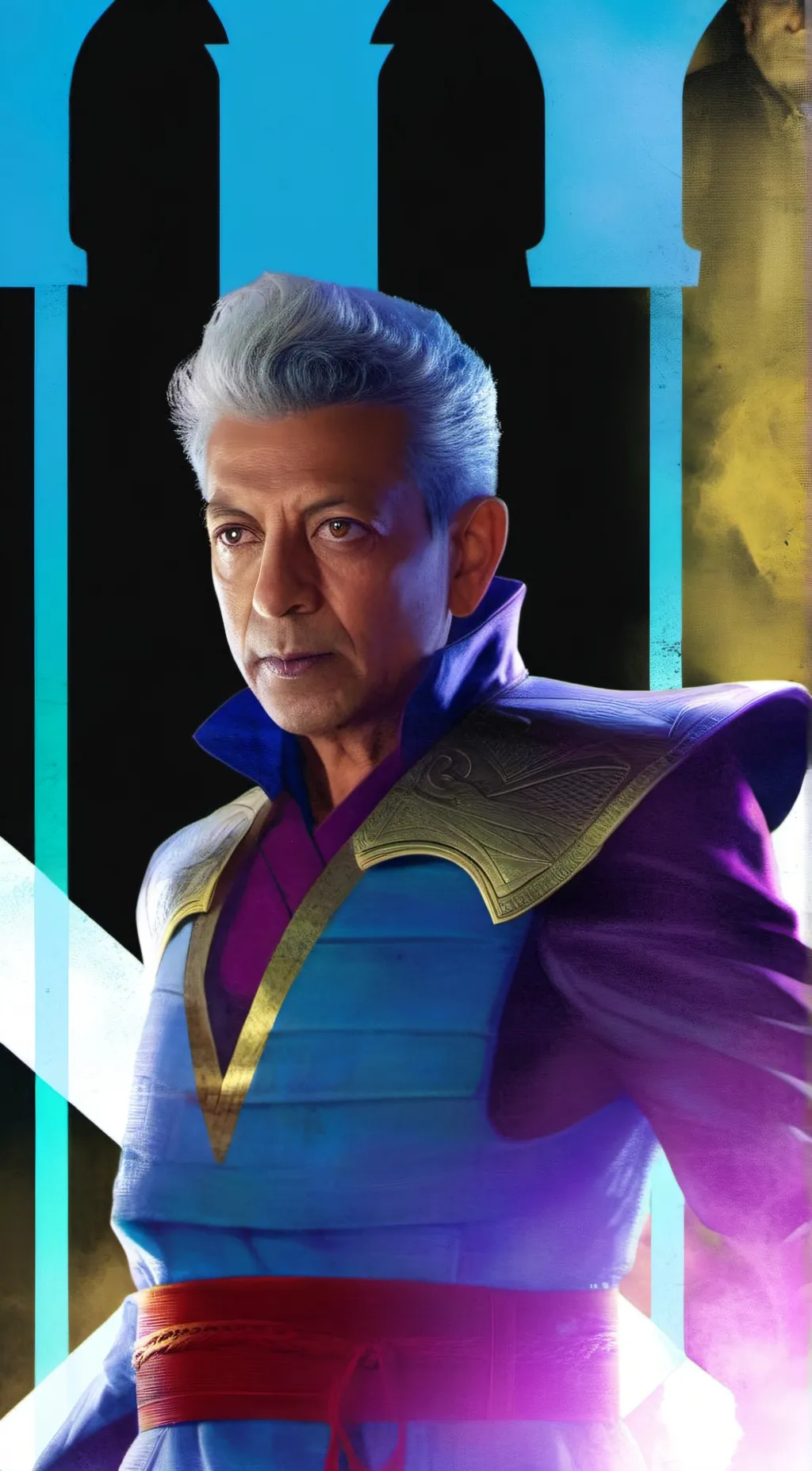ai character: Grand Master background