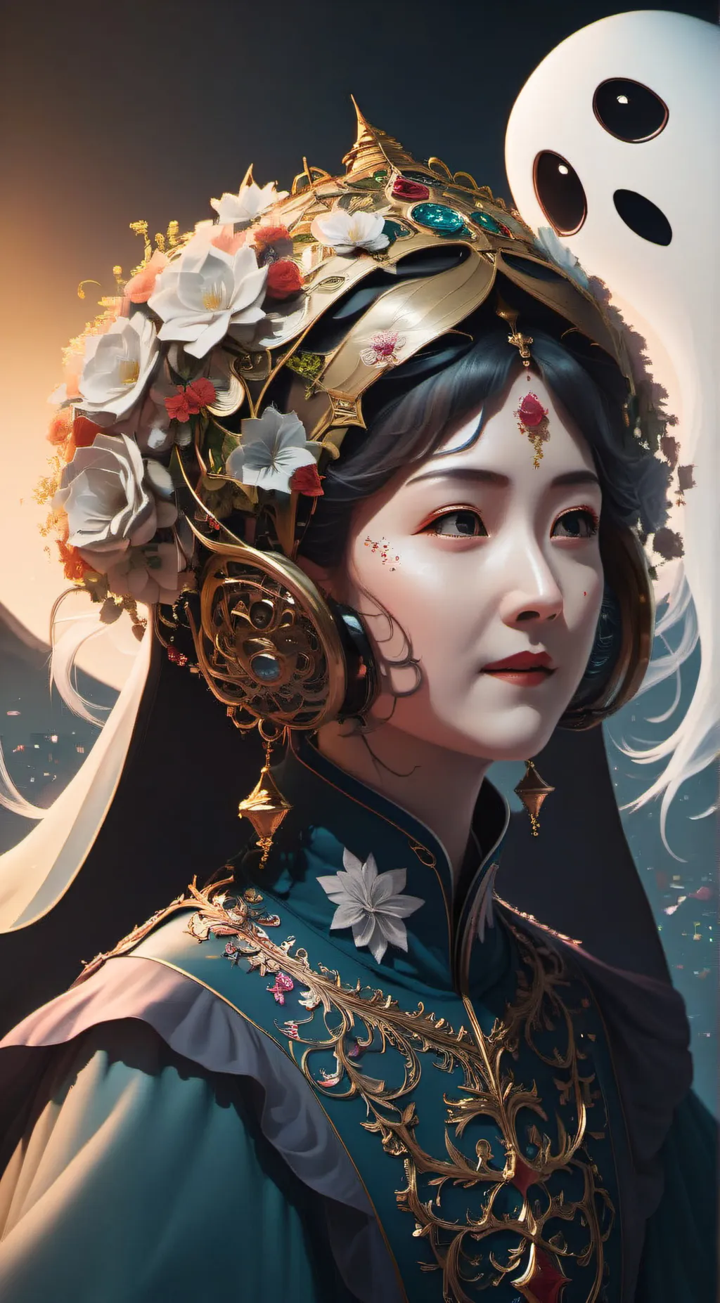 ai character: toasty background