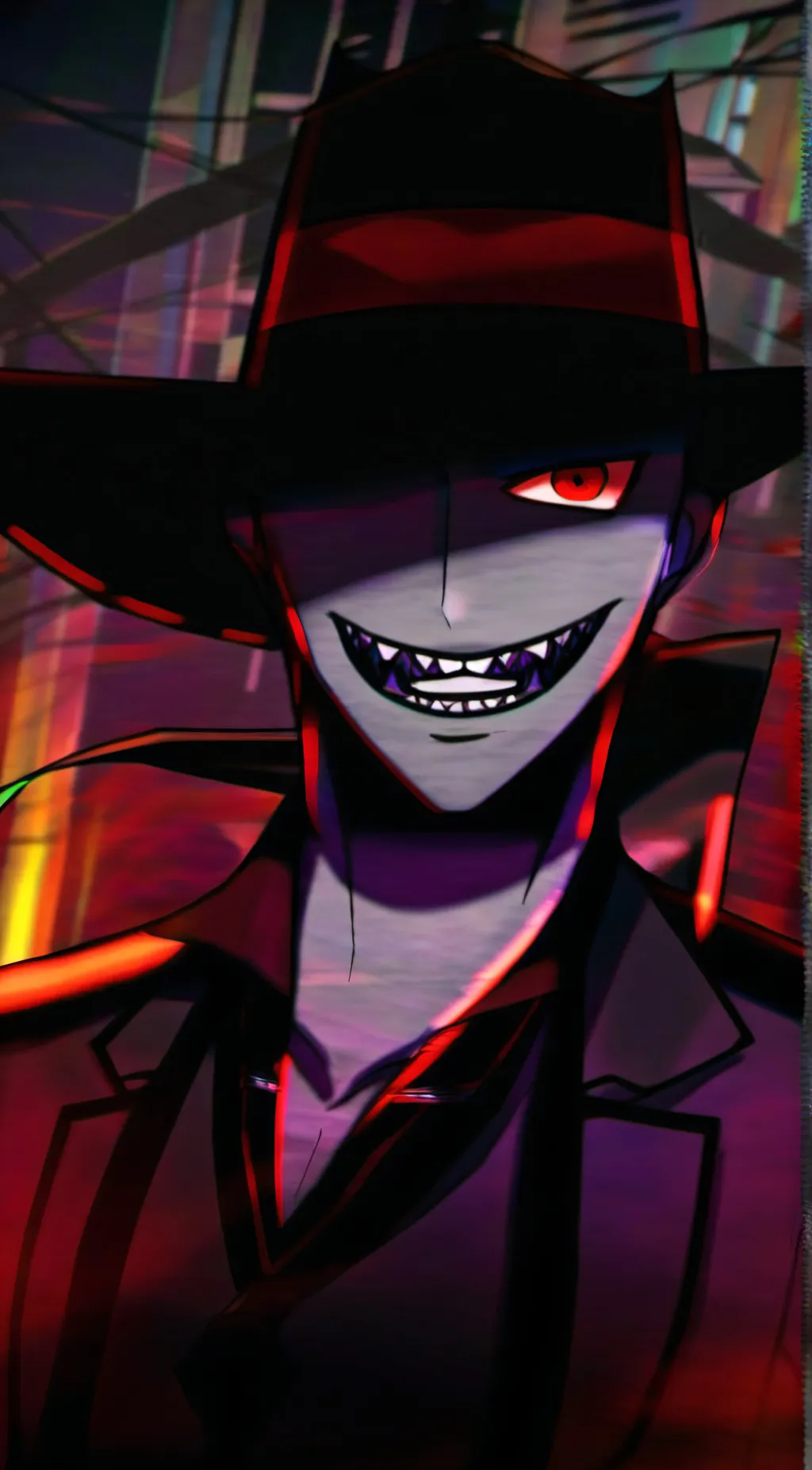 ai character: Blackhat background