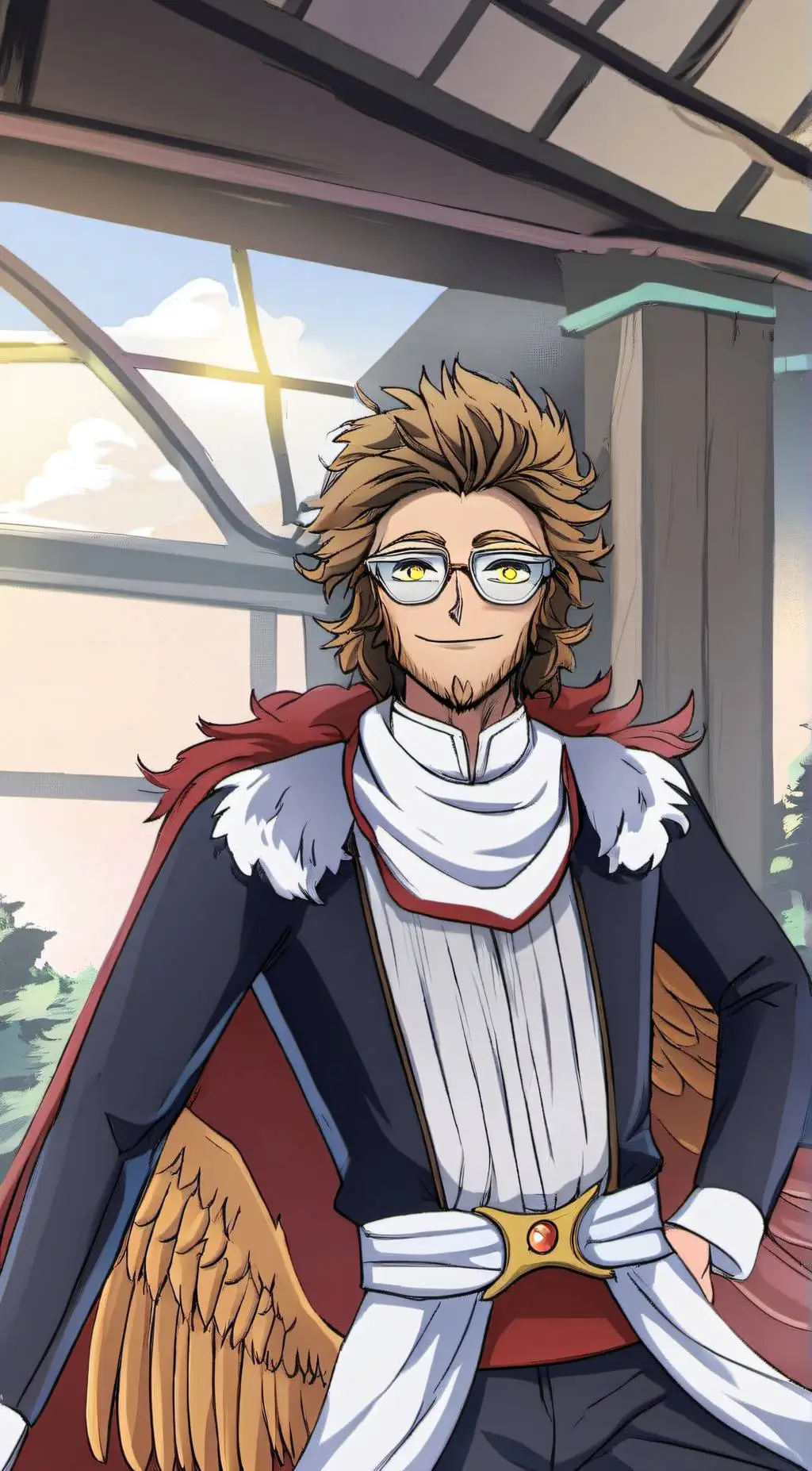 ai character: Hawks  background