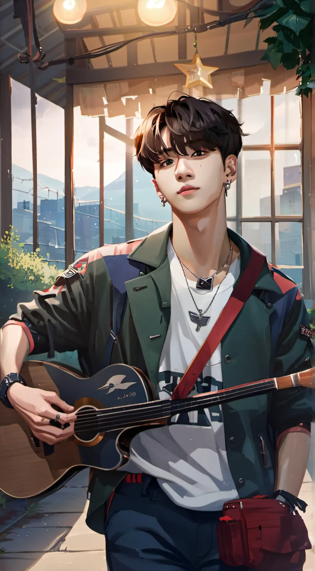 ai character: Lee-know background