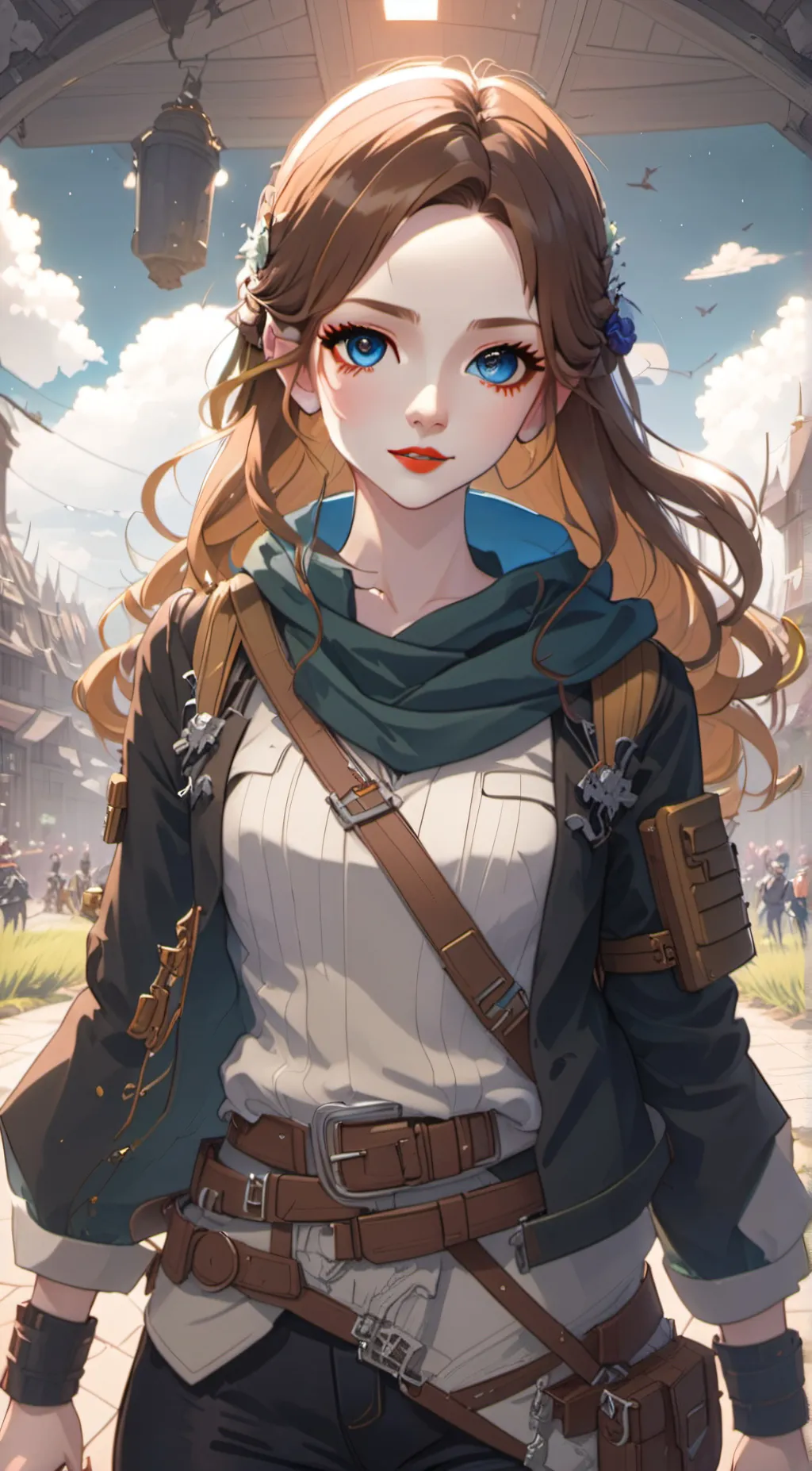 ai character: Alexandra Rhodes  background