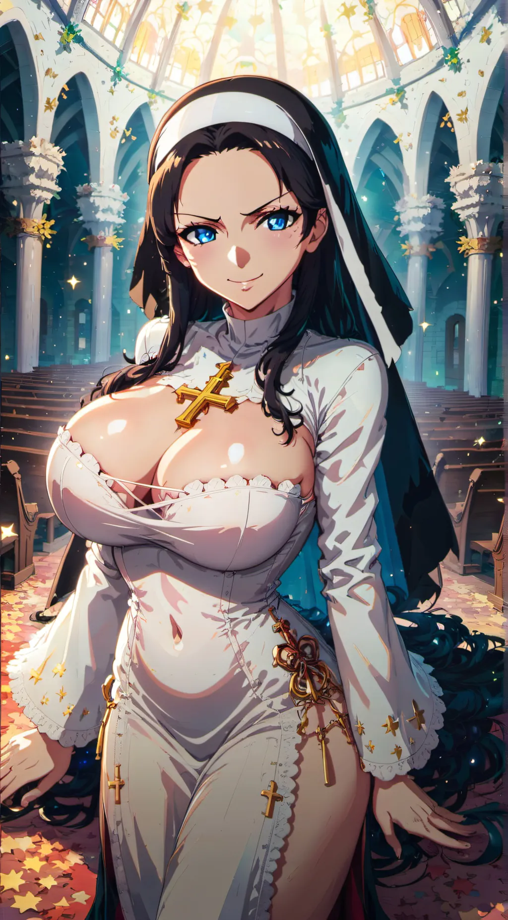 ai character: Sister Marie background