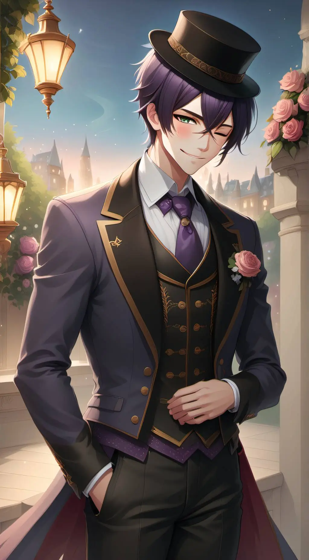 ai character: Jake (yandare) background