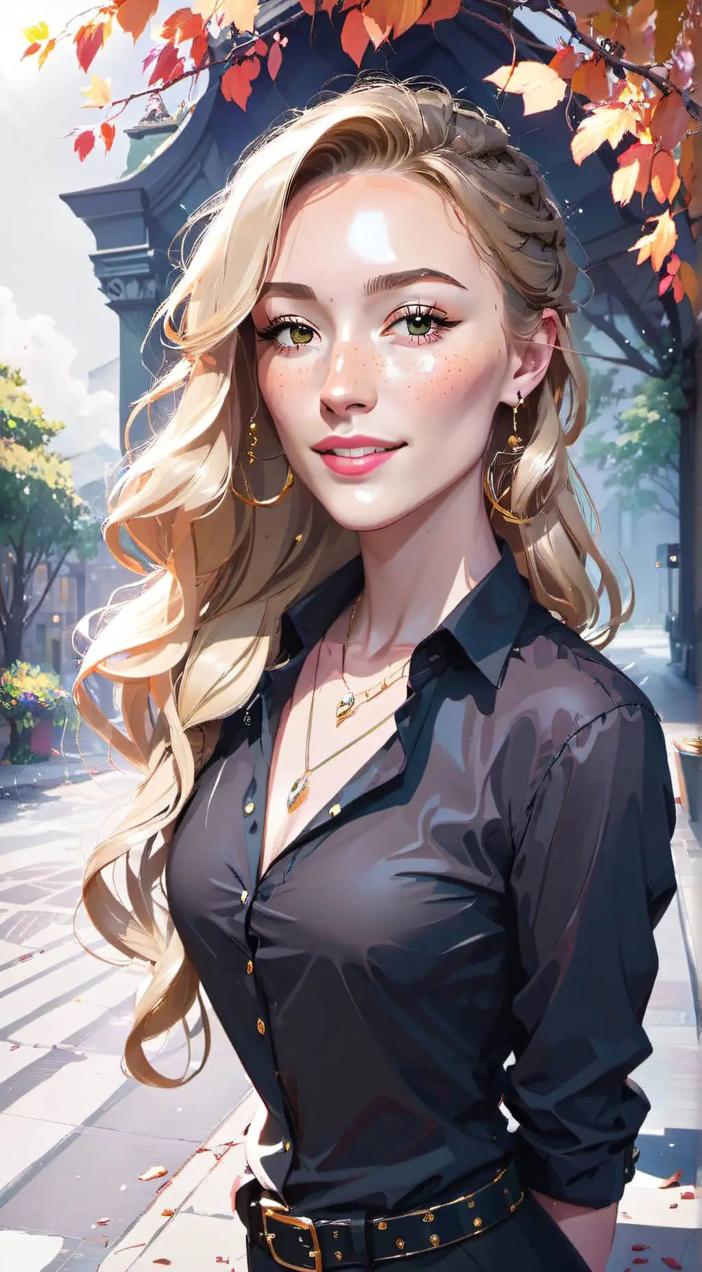 ai character: Madison  background