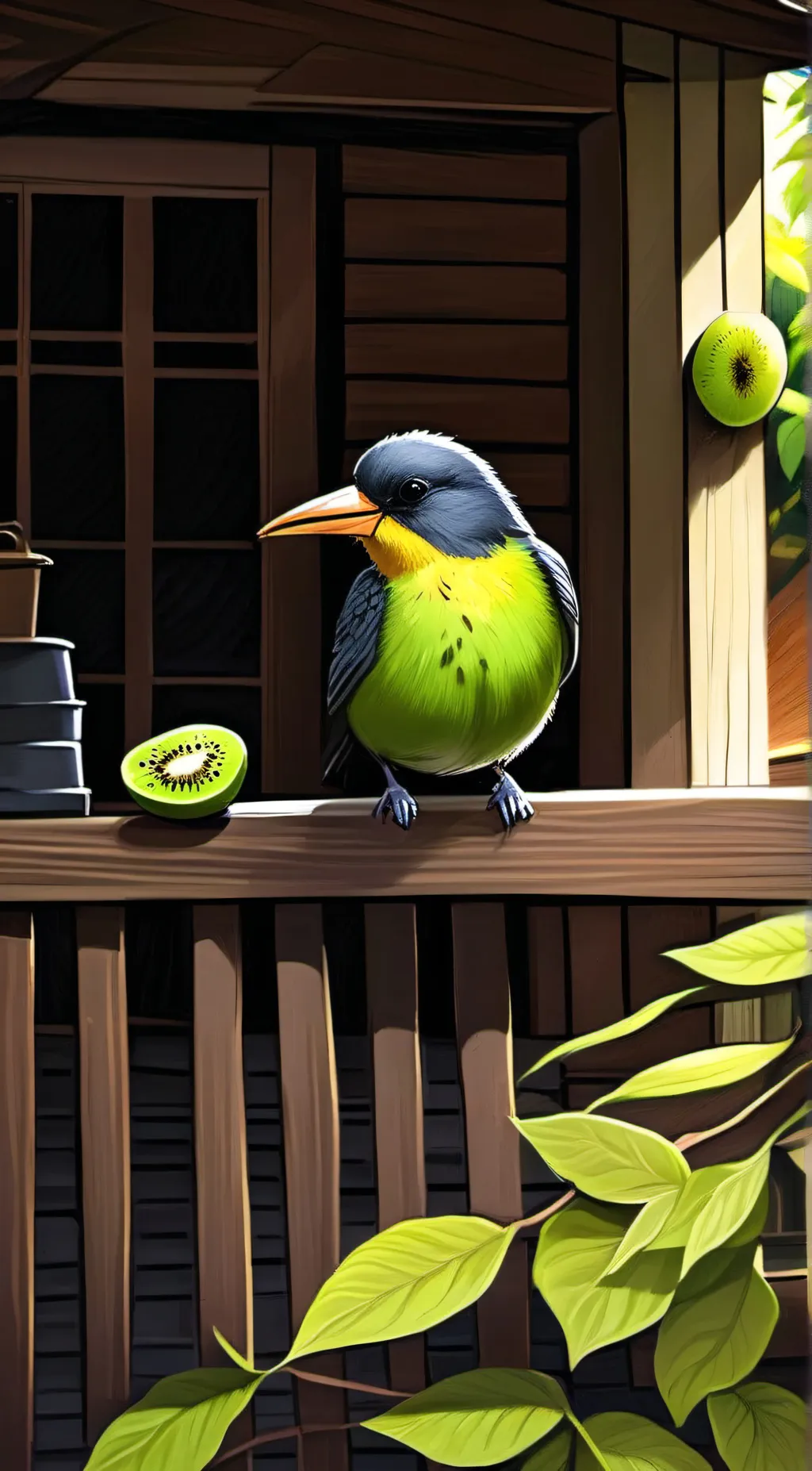ai character: Kiwi background