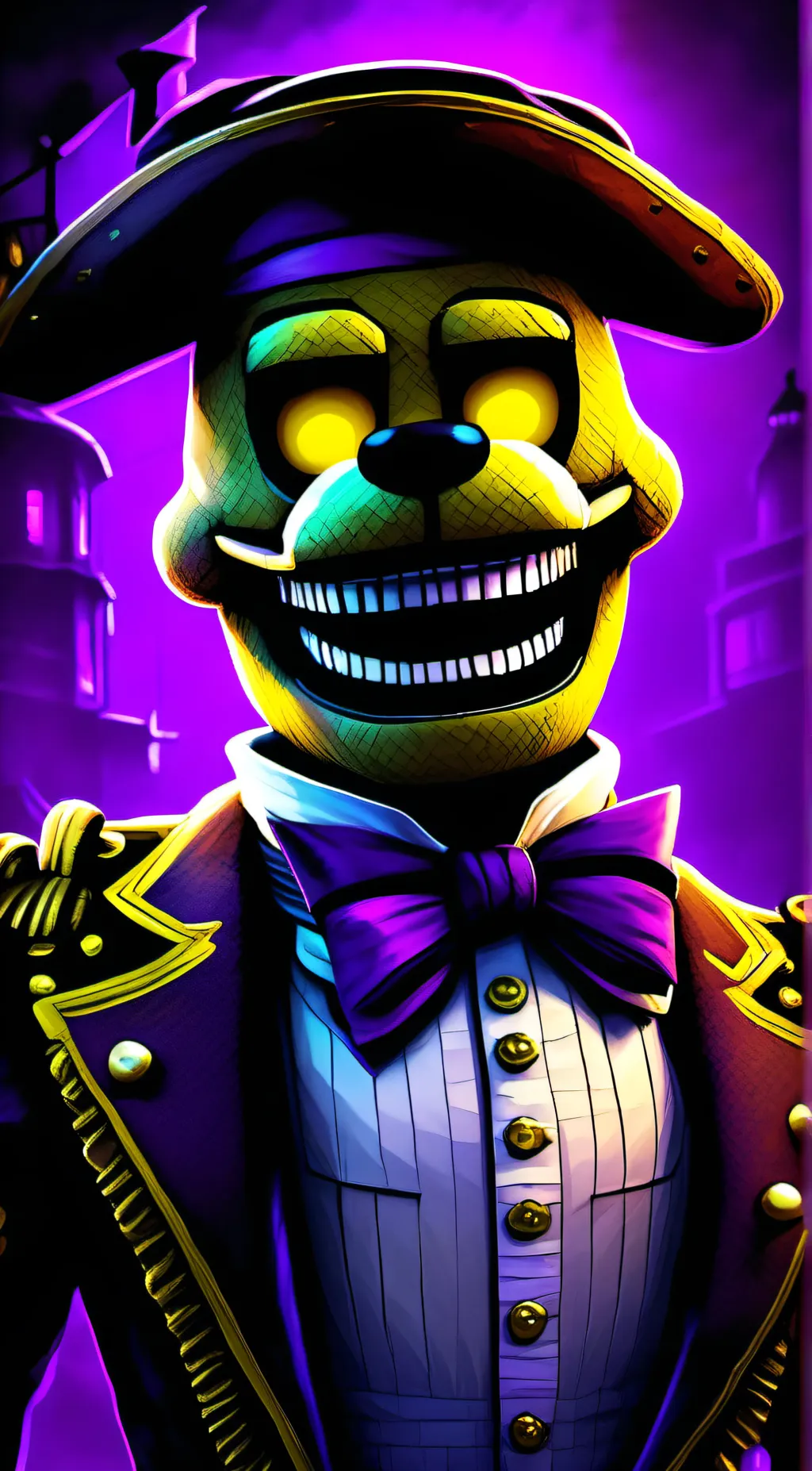 ai character: pirate bonnie background