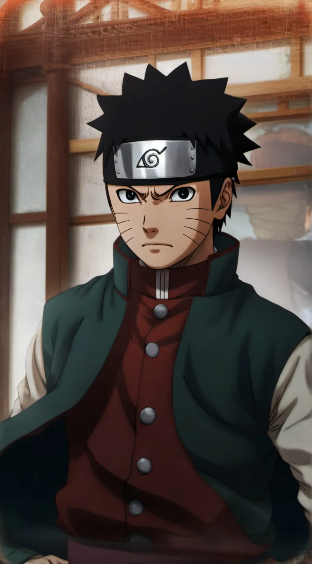ai character: Naruto chuin exams background