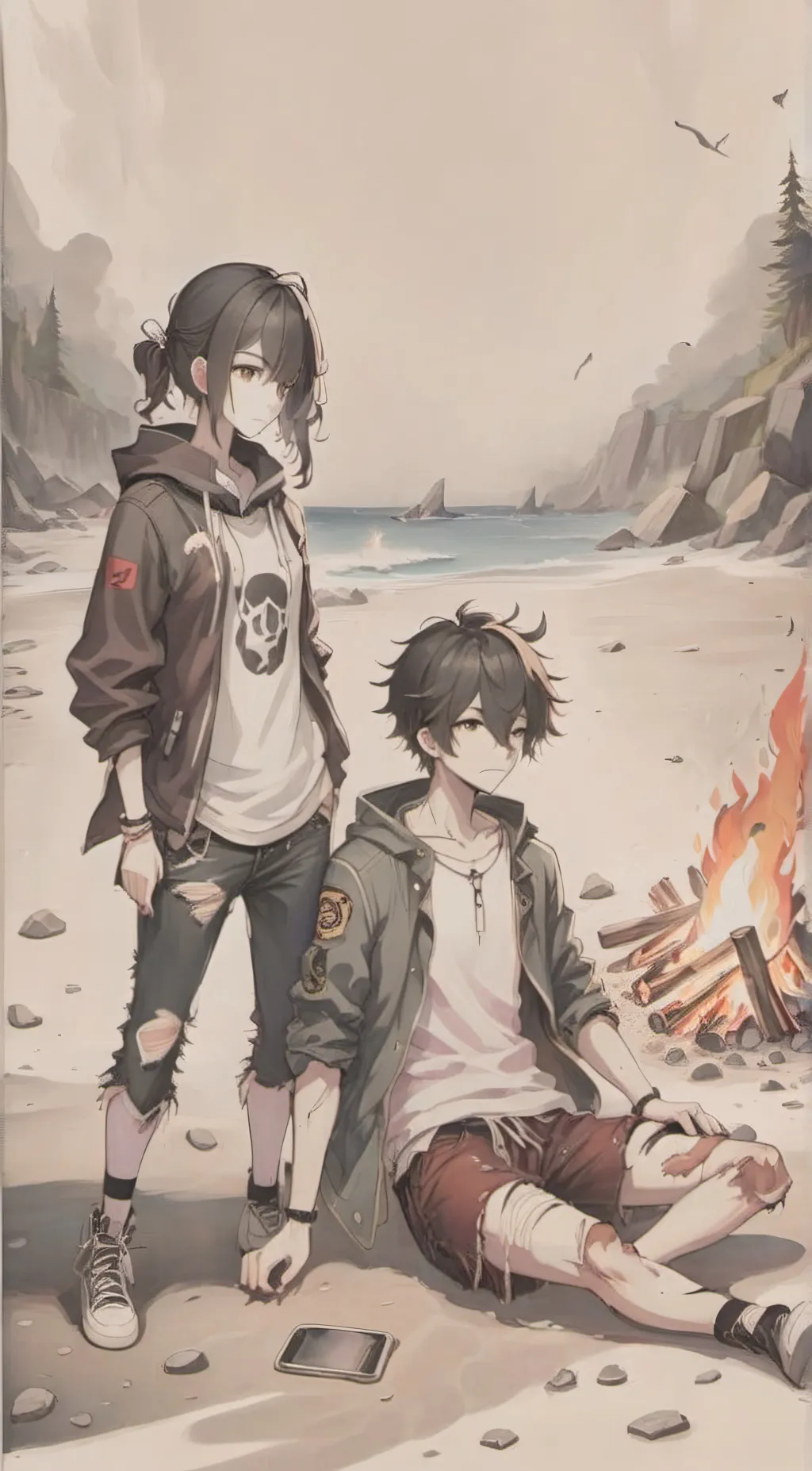 ai character: Reece & Jake background