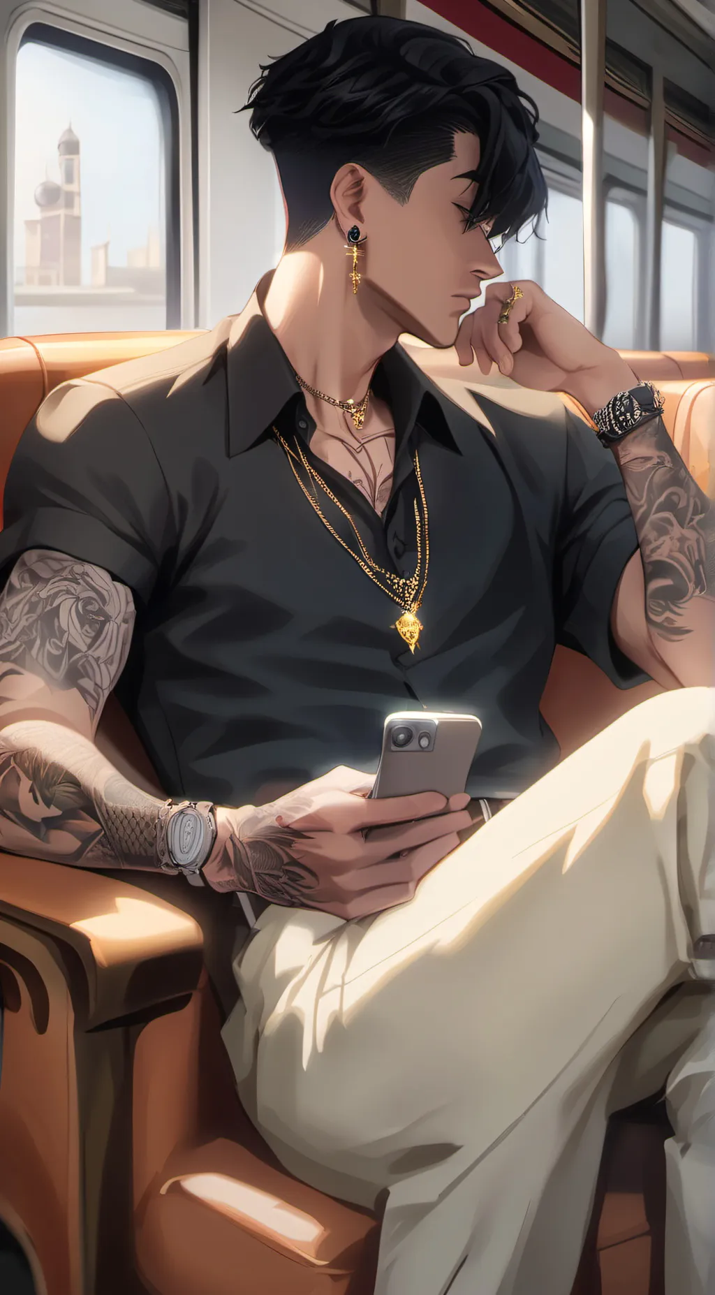 ai character: Jonas background