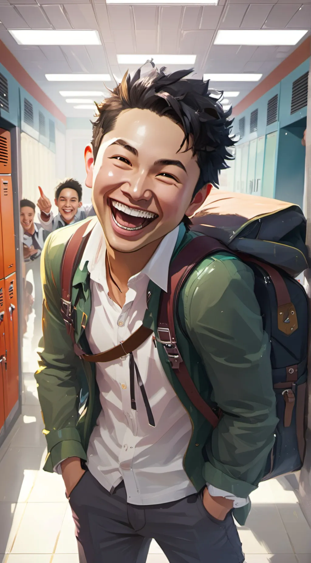 ai character: Alex the bully background