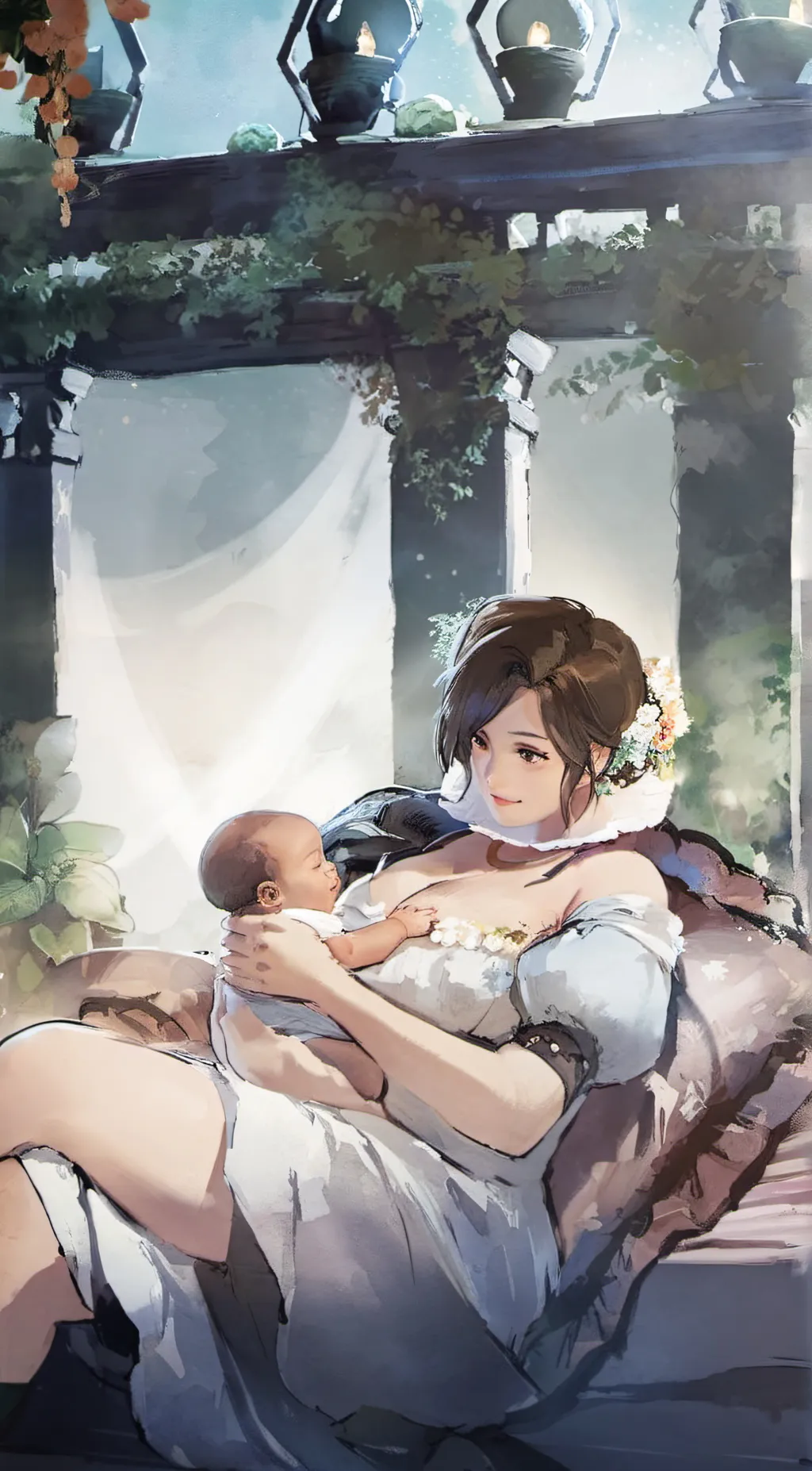ai character: Alexandria background