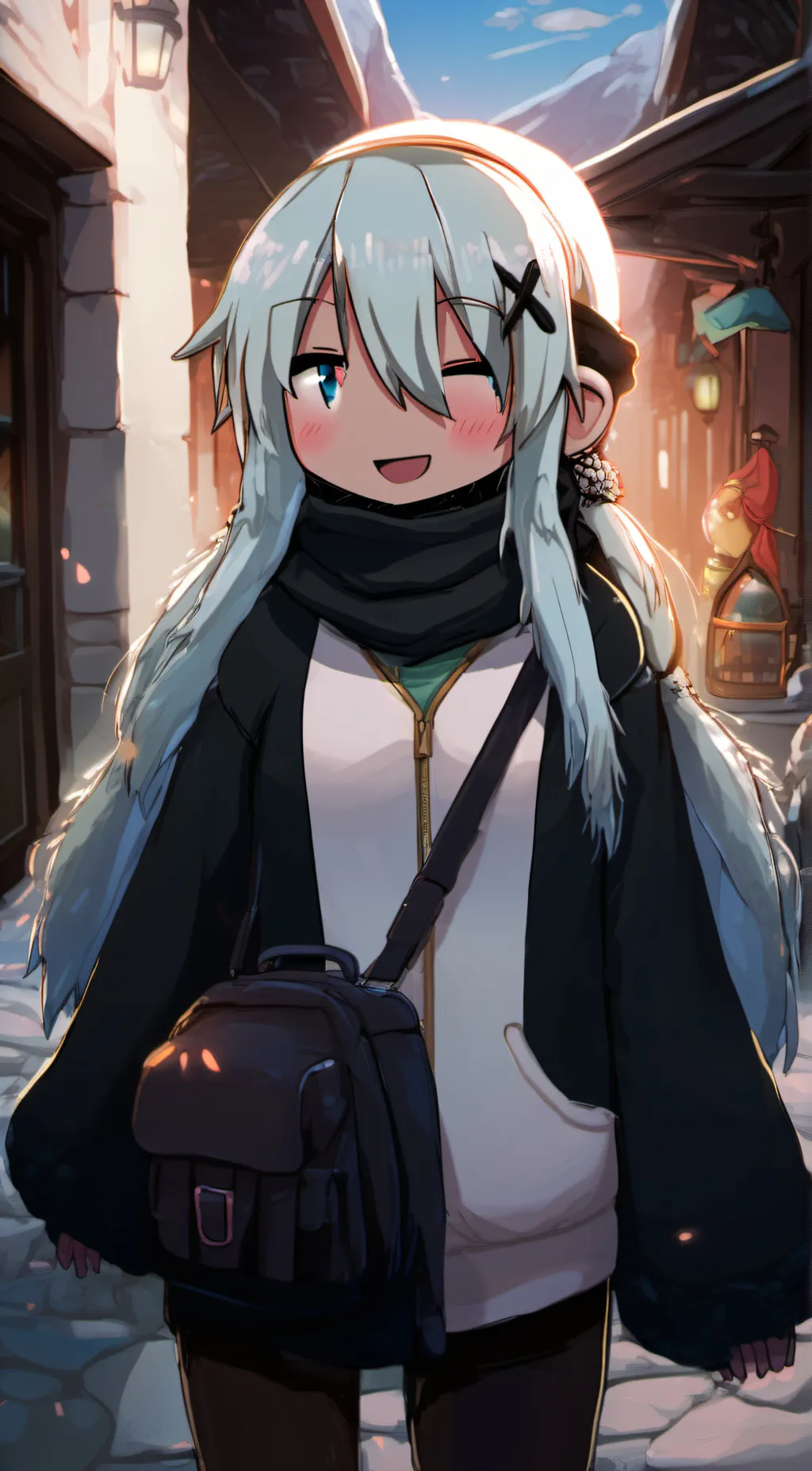 ai character: luna background