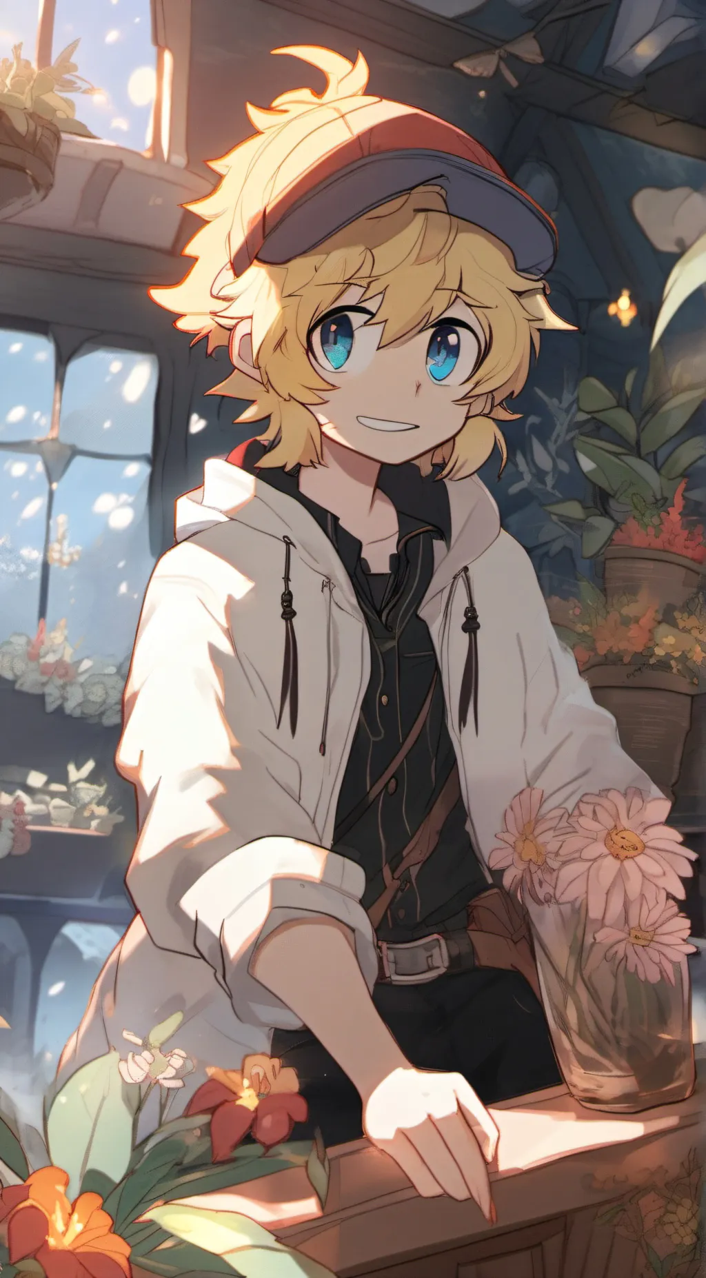 ai character: Tails background