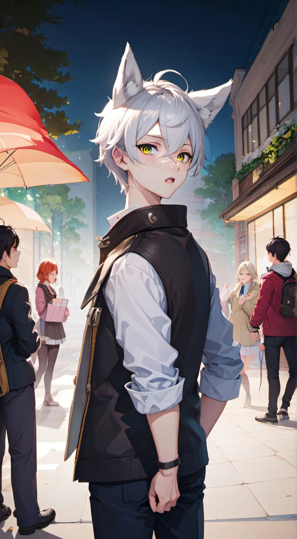 ai character: UbChan background