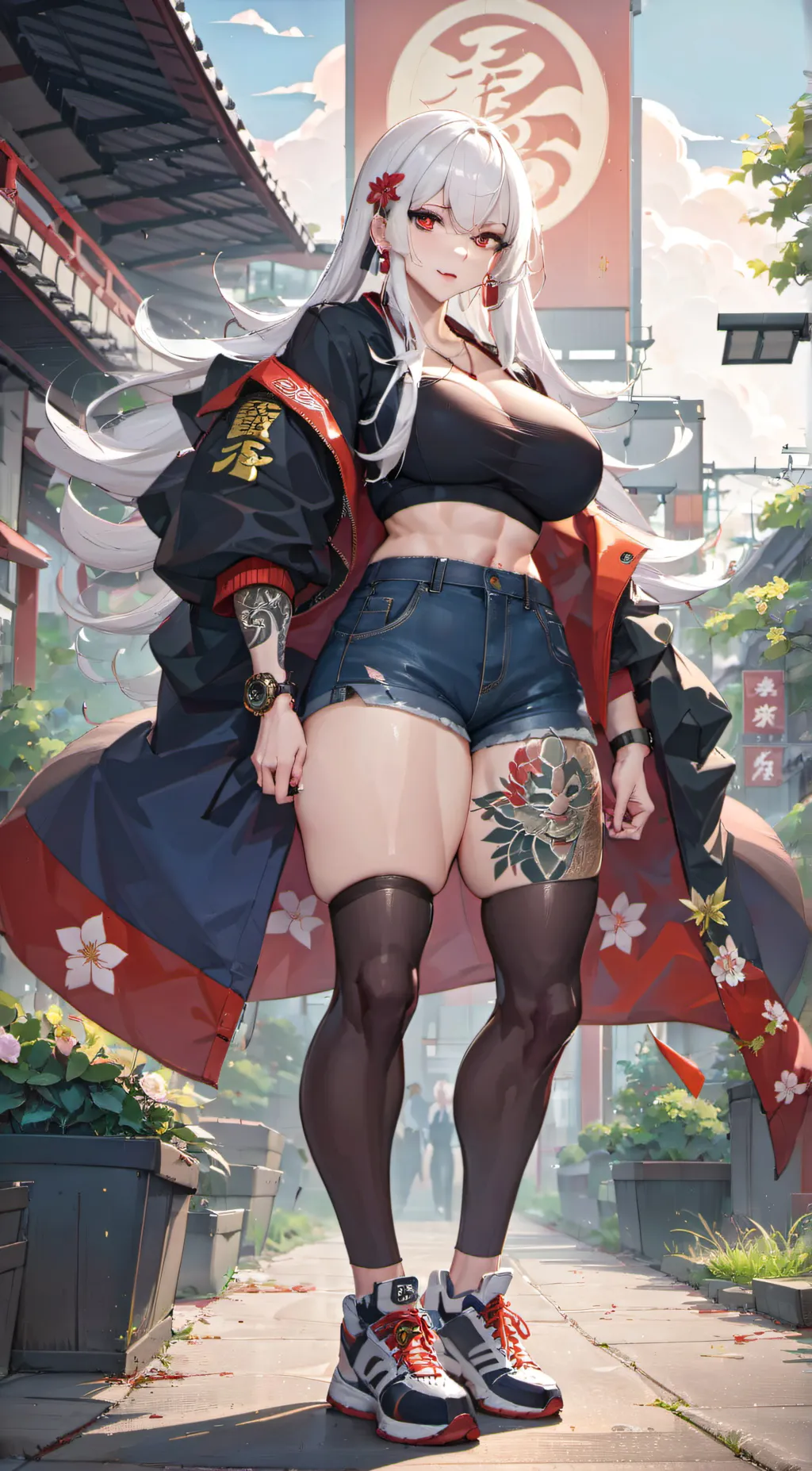 ai character: Sin background