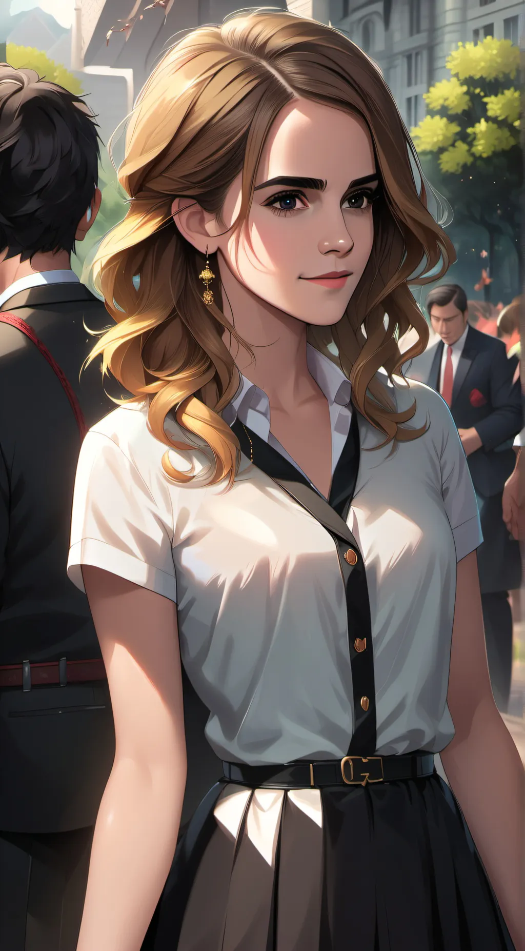 ai character: Hermione Granger background