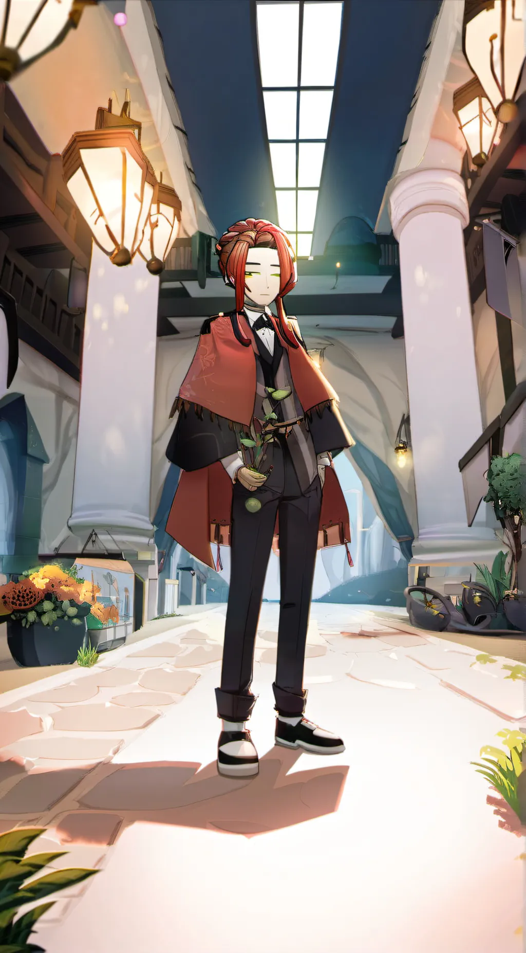 ai character: sam background