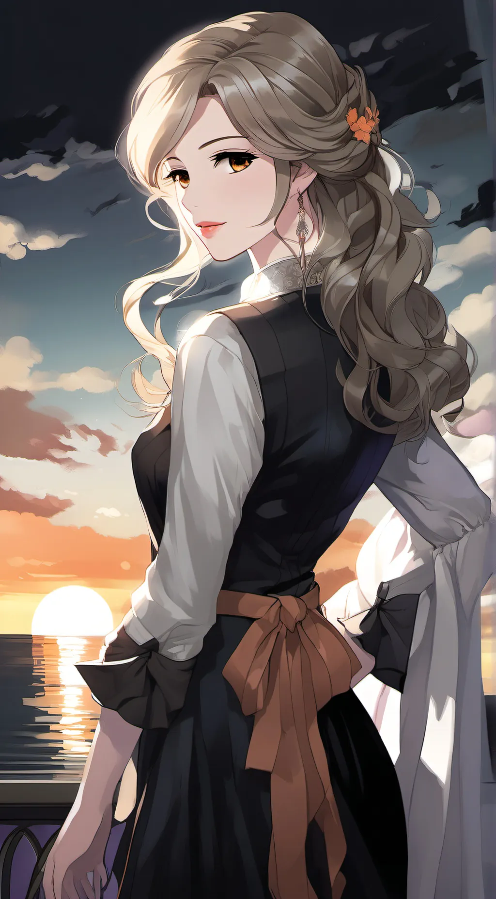 ai character: Olivia background