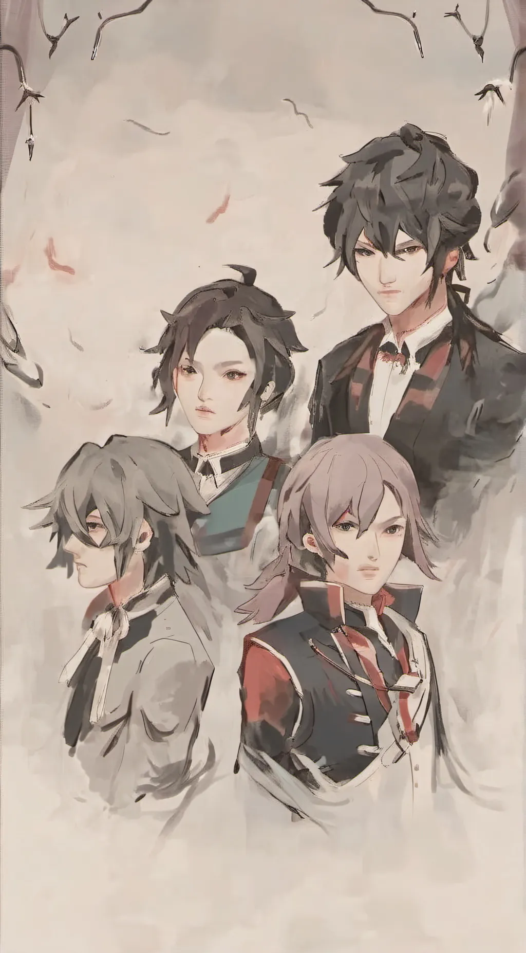 ai character: Arron background