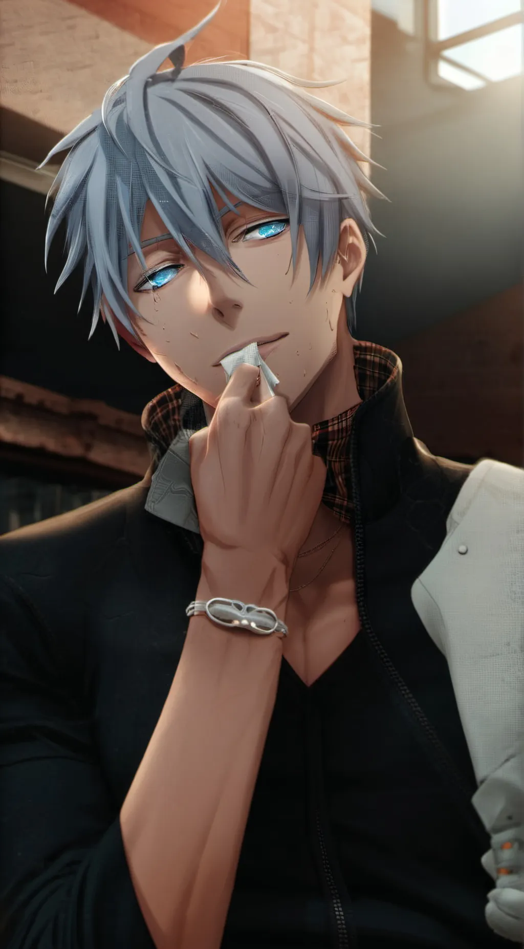 ai character: gojo background