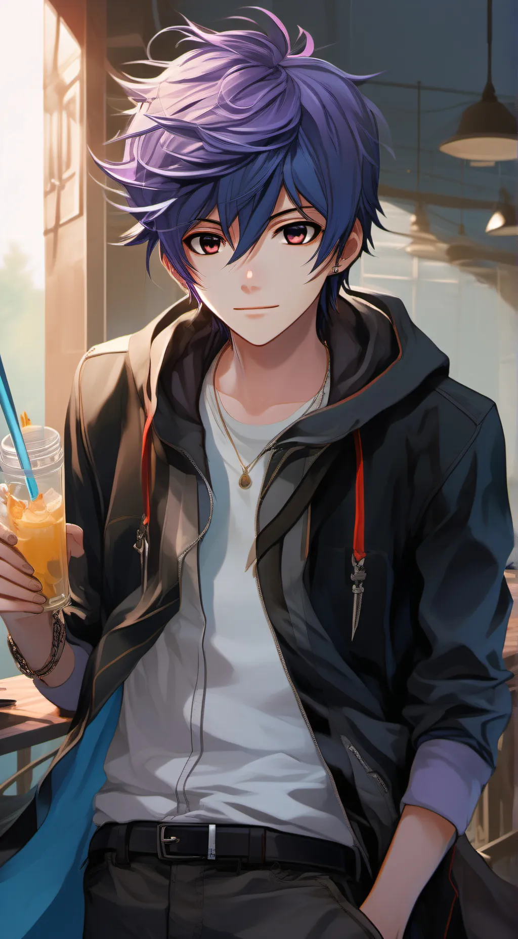 ai character: kaito background