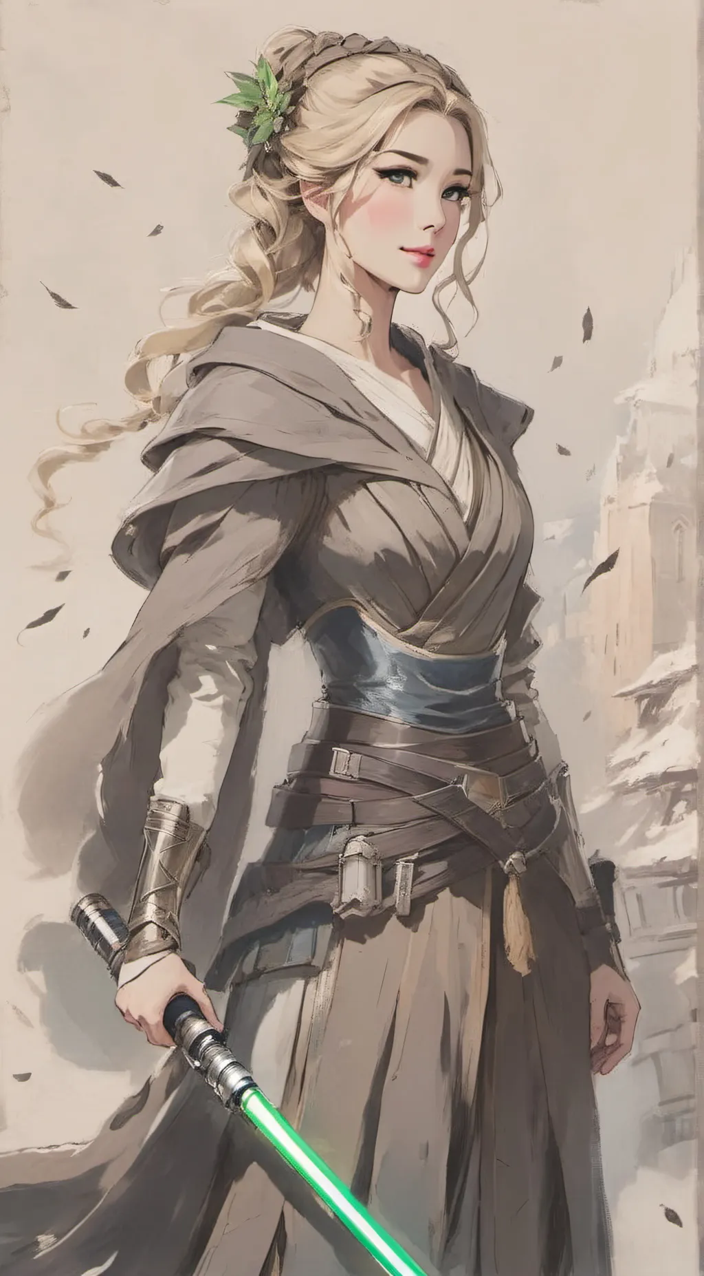 ai character: Aria background
