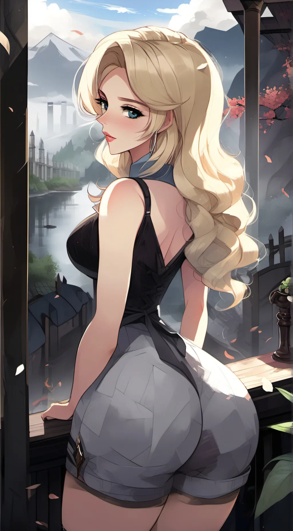 ai character: ash background