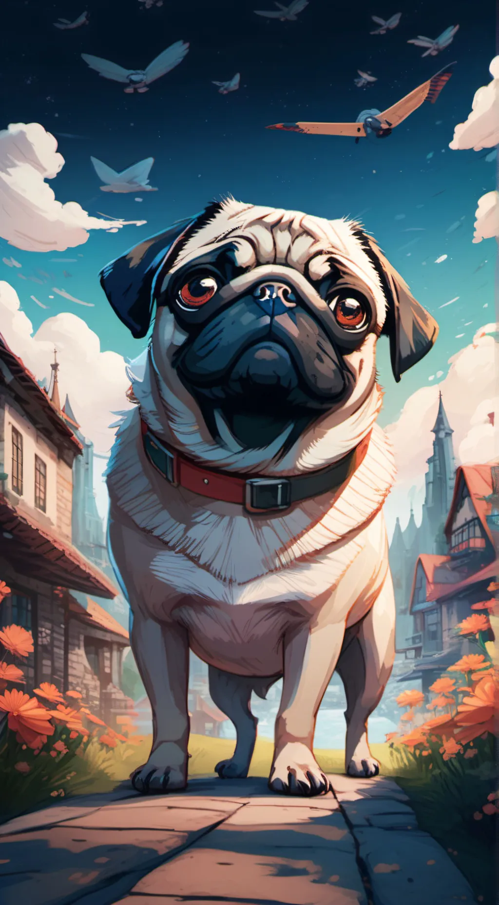 ai character: Tilly background