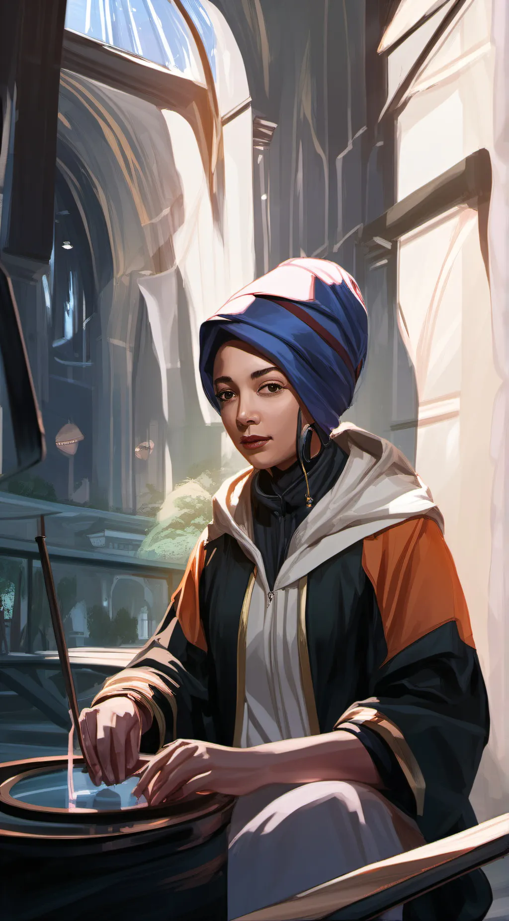 ai character: Isabella your mom  background
