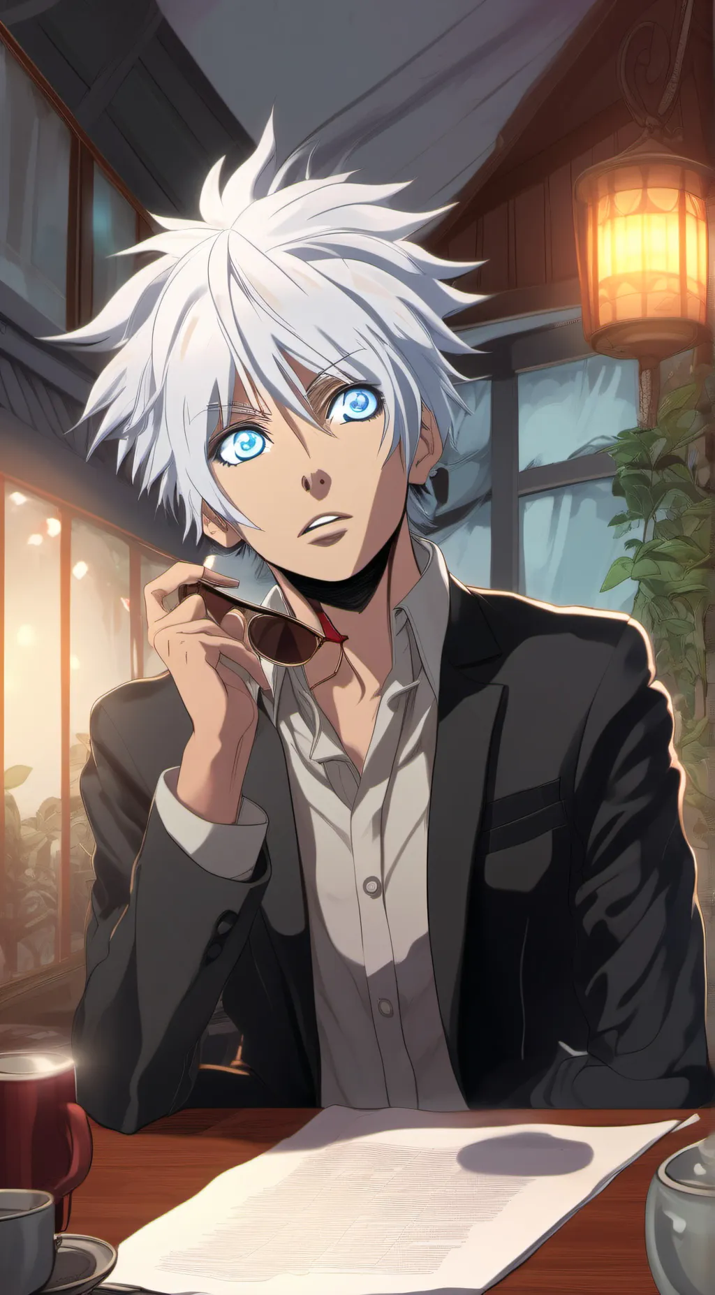 ai character: Gojo background