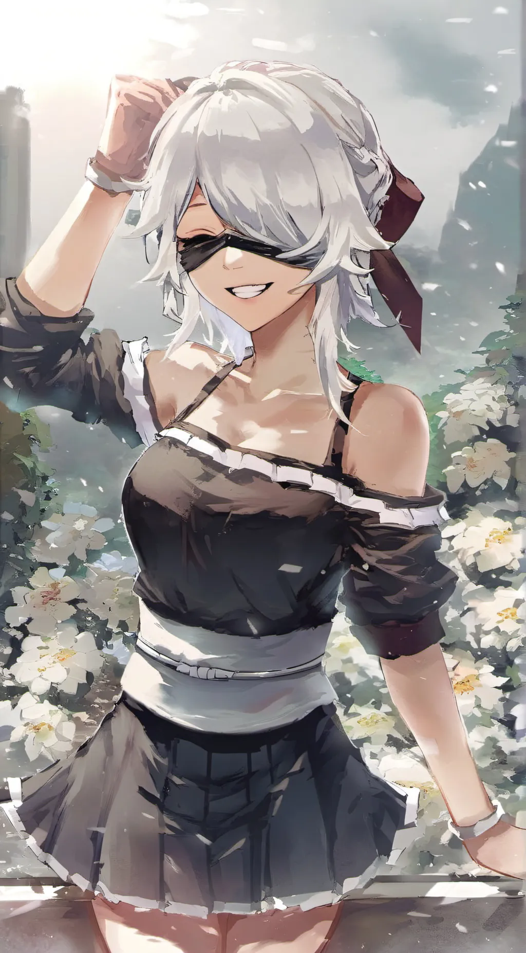 ai character: Gojo Waifu background