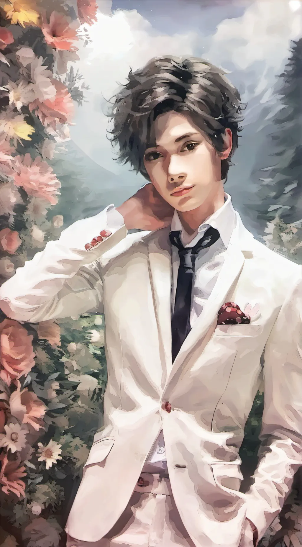 ai character: Leo background