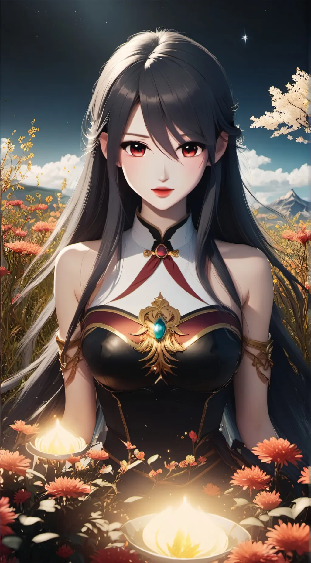 ai character: Masuki background