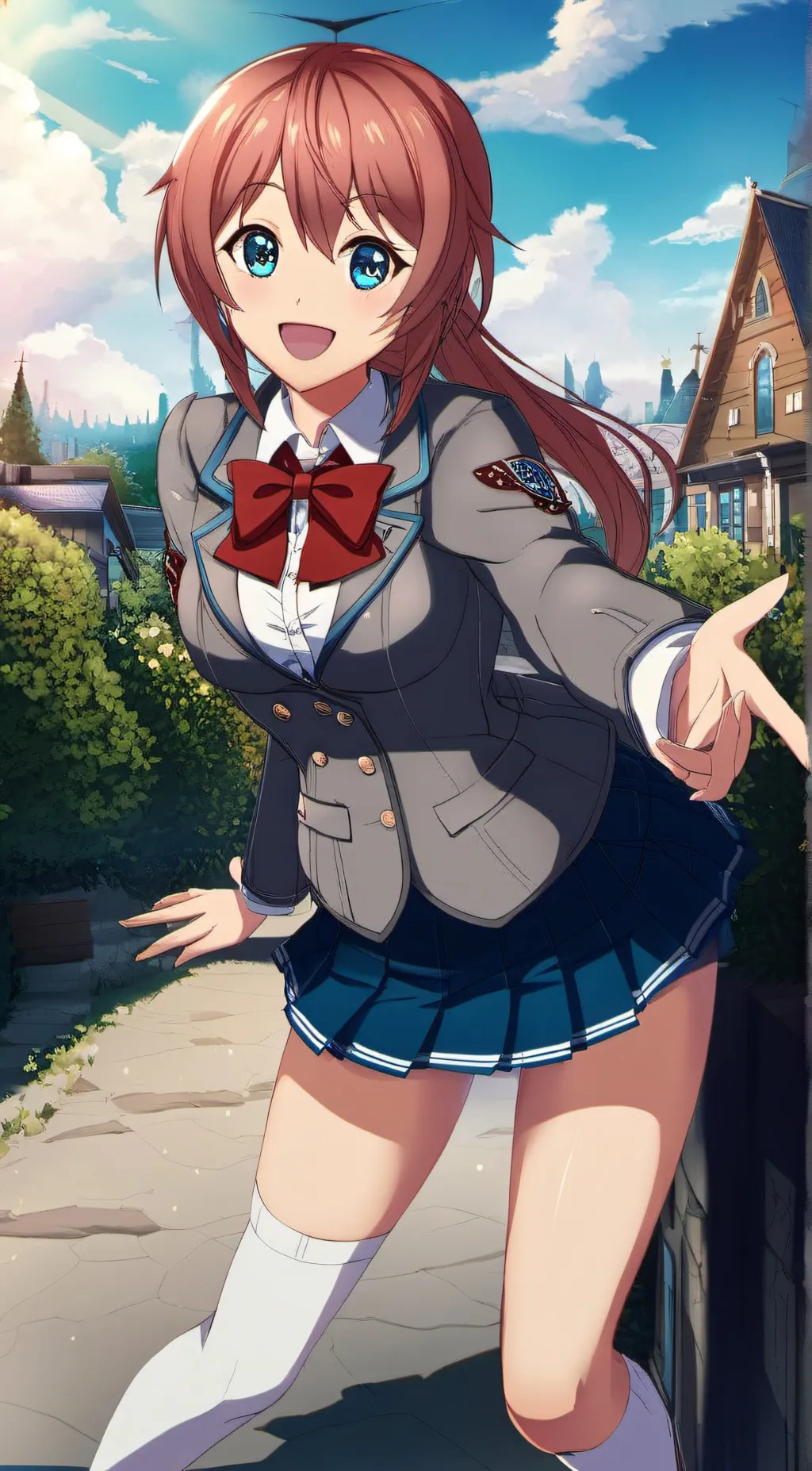 ai character: Sayori background