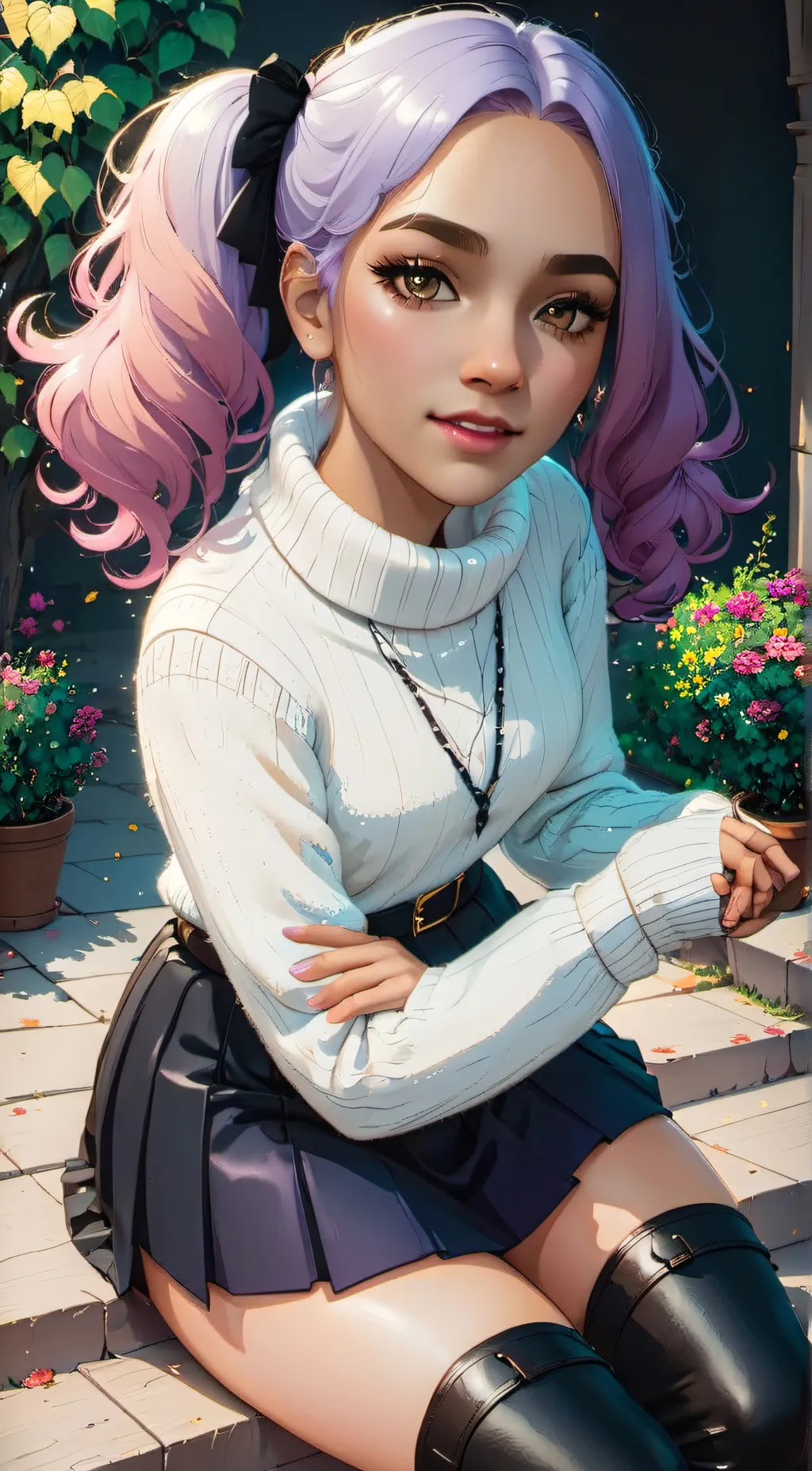 ai character: arina background