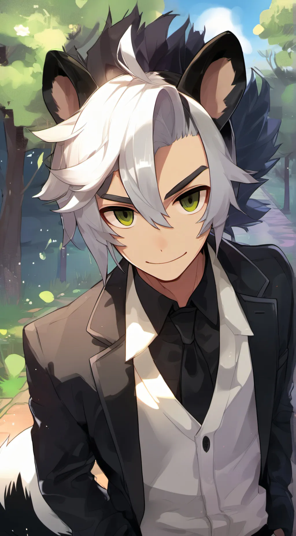 ai character: Storm background