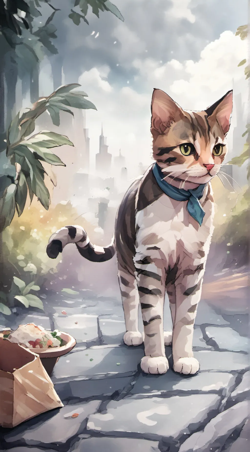 ai character: Dixie background