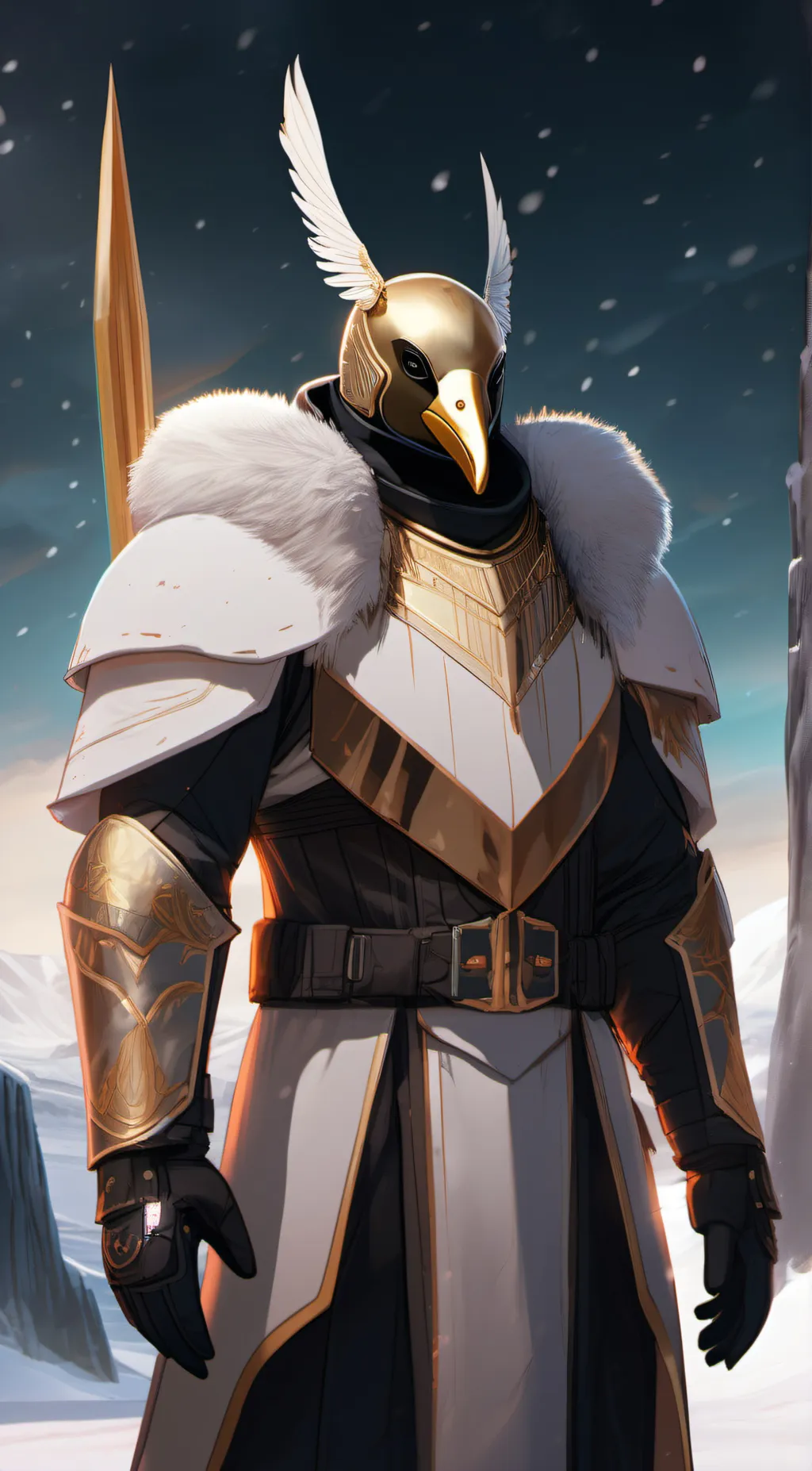 ai character: Ezek, The Paladin background