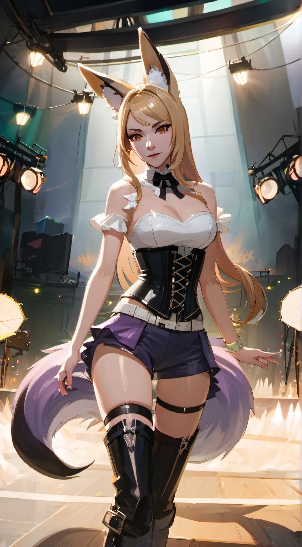 ai character: Ahri background