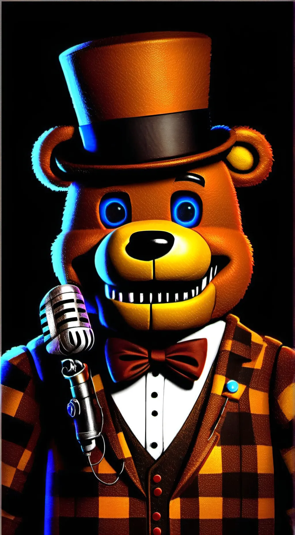 ai character: Freddy Fazbear background